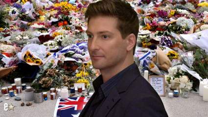 Daniel Lissing se muestra desconsolado en un video sobre el ataque en su ciudad natal, Bondi Beach.