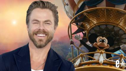 VEA al talentoso Derek Hough cantando y bailando con los queridos personajes de Disney