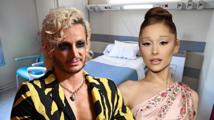 El hermano de Ariana Grande, Frankie, comparte una foto desde la cama del hospital.