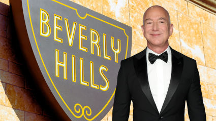 VER: La propiedad de Jeff Bezos de $175 millones en Beverly Hills ahora incluye una ampliación similar a un ovni y otras ventajas