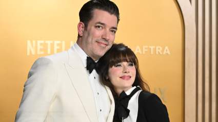 La estrella de HGTV, Jonathan Scott, ayuda a Zooey Deschanel tras una devastadora pérdida familiar.