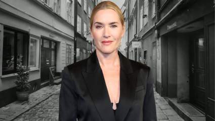 Kate Winslet visita la casa de su infancia, que desde entonces ha estado habitada, y comparte gratos recuerdos.