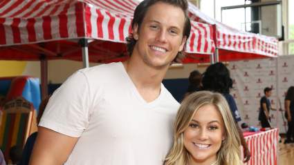 El campeón de Mirrorball Shawn Johnson y su esposo Andrew East muestran sus movimientos: VIDEO