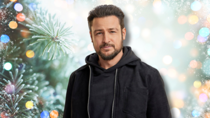 Tyler Hynes comparte una emotiva Nochebuena con su familia y más de 1000 fans de Hallmark