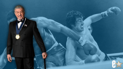 El legendario Sylvester Stallone camina con bastón en los honores del Kennedy Center pese a sus largas lesiones.