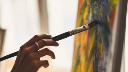 FOTO: Bob Ross no siempre tuvo su cabello icónico