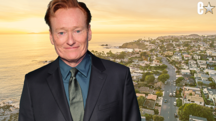 FOTOS: La hermosa casa de Conan O'Brien donde celebró su fiesta navideña