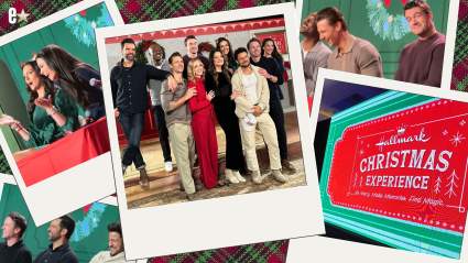 Nuestras fotos favoritas de estrellas de Hallmark de la experiencia navideña de Hallmark 2025