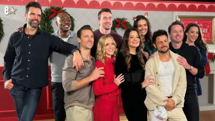 Benjamin Ayres nos lleva al "caos creativo" de la filmación del especial navideño de Hallmark Channel (EXCLUSIVO)