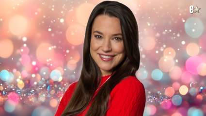 La dulce razón por la que Rhiannon Fish estaba "aterrorizada" de pasar tiempo con otras estrellas de Hallmark (EXCLUSIVA)