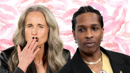 ASAP Rocky comparte un tierno beso con la hija de Andie MacDowell [VIDEO]