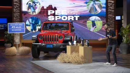 PeeSport, la botella de orina portátil en Shark Tank (episodio del 7/1/2026)