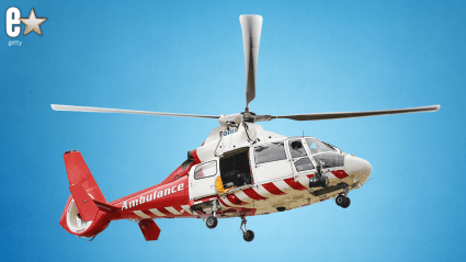 Estrella de reality shows trasladada en avión al hospital