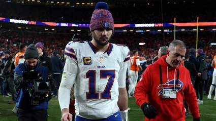 Josh Allen rompe a llorar tras la desgarradora eliminación de los Bills en los playoffs