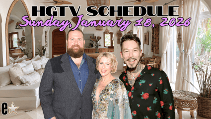Qué programas ver hoy en HGTV: programación del 18 de enero de 2026