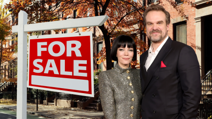 VER ADENTRO: La casa adosada de Brooklyn de Lily Allen y David Harbour está a la venta en medio del divorcio