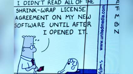 El dibujante de "Dilbert", Scott Adams, se encuentra en un hospicio mientras su familia permanece a su lado.