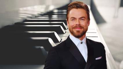 Derek Hough promete escribir una canción especial para su hija Everley