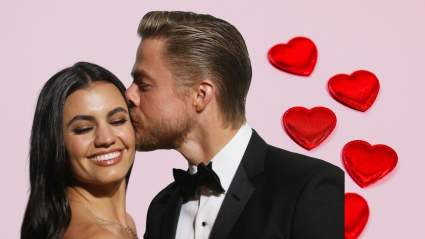 Derek Hough se entusiasma al ver a su esposa Hayley como mamá primeriza: "Más enamorado"