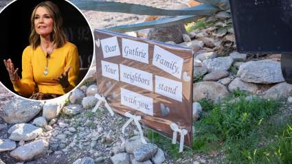 "Estamos listos para hablar": Savannah Guthrie aborda supuestas notas de rescate