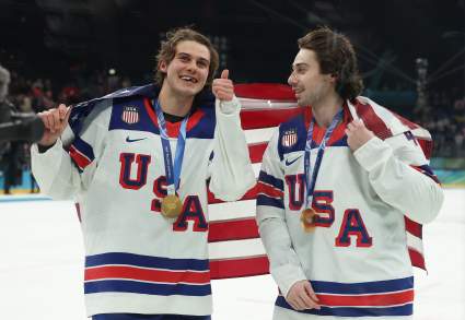 El equipo masculino de hockey de EE. UU. genera controversia con la visita de Trump y su aparición en el Estado de la Unión