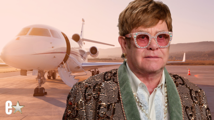 El accidente de Sir Elton John cerca de la pista: VIDEO