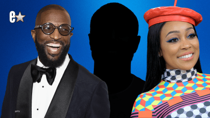 Rickey Smiley acaba de darse cuenta de que una superestrella de Hollywood de primera categoría se escondía en esta foto antigua con Monica.