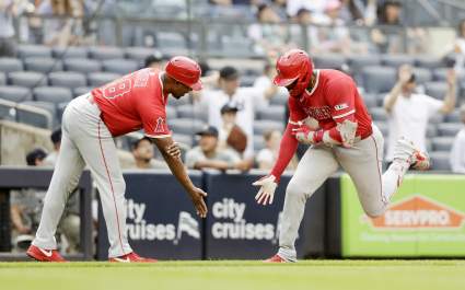 Según los últimos rumores, los Blue Jays consiguen a un jardinero de los Angels con siete años de experiencia en la MLB.