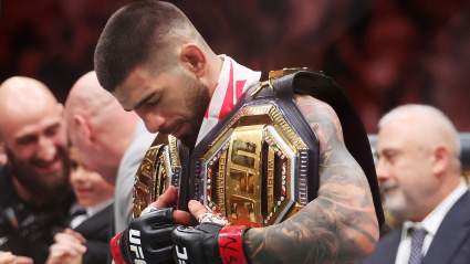 Ilia Topuria espera conseguir su tercer cinturón de la UFC con una victoria sobre Justin Gaethje.
