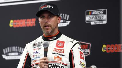 Denny Hamlin advierte al piloto de la NASCAR Cup Series antes de que la agresividad provoque una revancha.