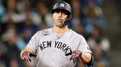 Giancarlo Stanton, de los Yankees, crea una situación complicada para los Marlins.