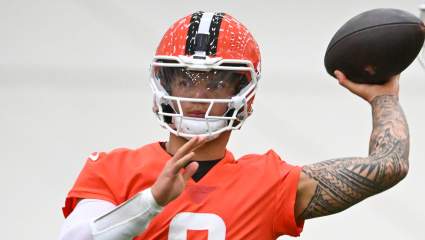 Los Browns le dan malas noticias a Dillon Gabriel en los entrenamientos voluntarios.