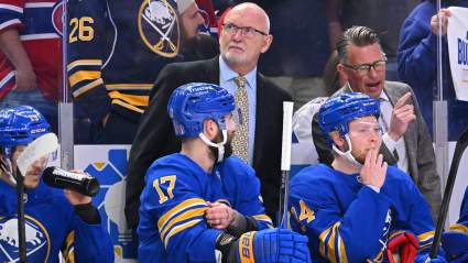 Lindy Ruff fue ignorado para el premio Jack Adams como mejor entrenador de la NHL.